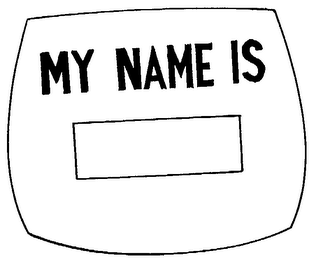 MY NAME IS logo