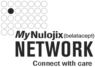 MY NULOJIX NETWORK (BELATACEPT) CONNECT WITH CARE logo