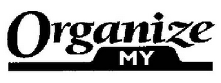 MY ORGANIZE logo