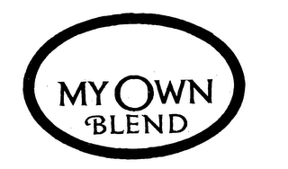 MY OWN BLEND logo