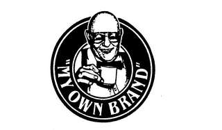 "MY OWN BRAND" logo