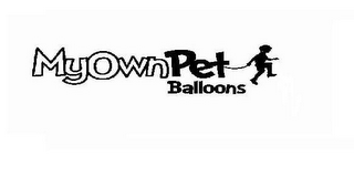 MY OWN PET BALLOONS logo