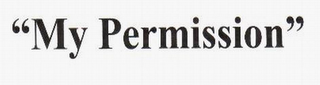 "MY PERMISSION" logo