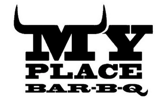 MY PLACE BAR-B-Q logo