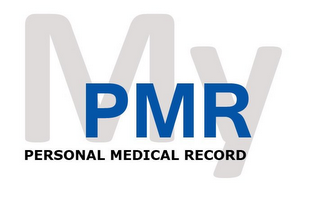 MY PMR PERSONAL MEDICAL RECORD logo