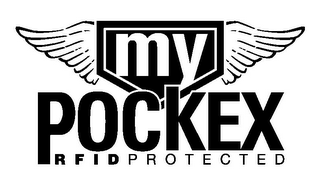 MY POCKEX RFID PROTECTED logo
