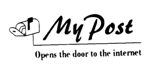 MY POST OPENS THE DOOR TO THE INTERNET logo