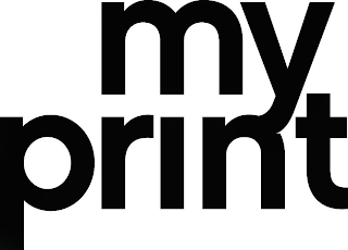 MY PRINT logo