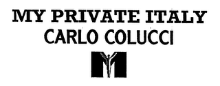 MY PRIVATE ITALY CARLO COLUCCI M logo