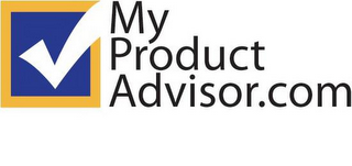 MY PRODUCT ADVISOR.COM logo