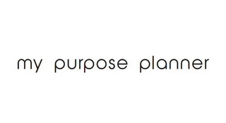 MY PURPOSE PLANNER logo