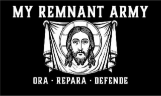 MY REMNANT ARMY ORA - REPARA - DEFENDE logo