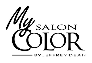 MY SALON COLOR BY JEFFREY DEAN logo