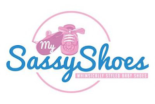 MY SASSYSHOES WHIMSICALLY STYLED BABY SHOES logo