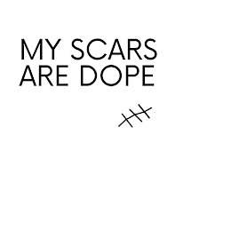 MY SCARS ARE DOPE logo