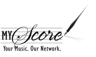 MY SCORE YOUR MUSIC. OUR NETWORK. logo