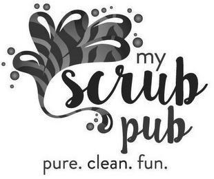 MY SCRUB PUB PURE. CLEAN. FUN. logo