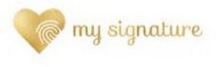 MY SIGNATURE logo