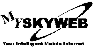 MY SKYWEB YOUR INTELLIGENT MOBILE INTERNET logo