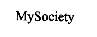 MY SOCIETY logo