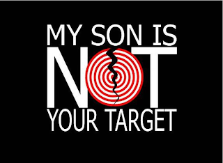 MY SON IS N T YOUR TARGET logo