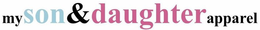 MY SON&DAUGHTER APPAREL logo