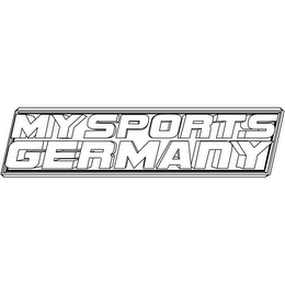 MY SPORTS GERMANY logo