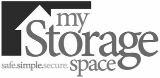 MY STORAGE SPACE SAFE.SIMPLE.SECURE. logo