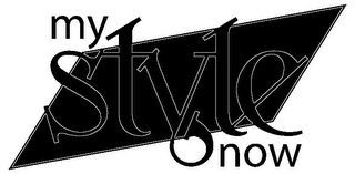 MY STYLE NOW logo