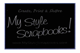 MY STYLE SCRAPBOOKS! CREATE, PRINT & SH@RE logo