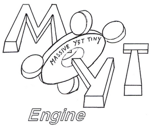 MY T ENGINE MASSIVE YET TINY logo