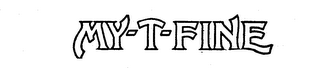 MY-T-FINE logo