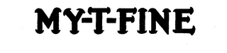 MY-T-FINE logo