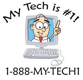 MY TECH IS #1! 1-888-MY-TECH1 logo