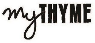 MY THYME logo