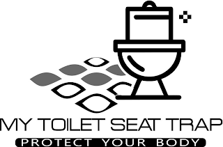 MY TOILET SEAT TRAP PROTECT YOUR BODY logo