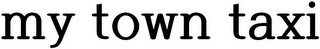 MY TOWN TAXI logo