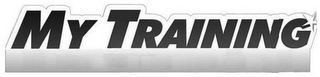 MY TRAINING logo