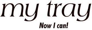 MY TRAY NOW I CAN! logo