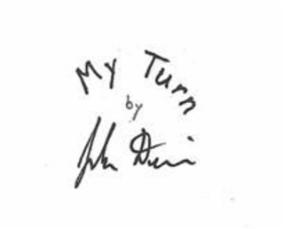 MY TURN BY JOHN DENNISON logo