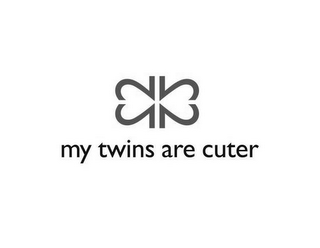 MY TWINS ARE CUTER logo