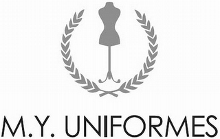 M.Y. UNIFORMES logo