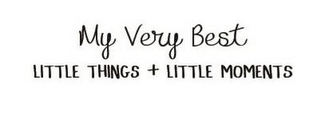 MY VERY BEST LITTLE THINGS + LITTLE MOMENTS logo