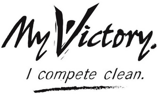 MY VICTORY. I COMPETE CLEAN. logo