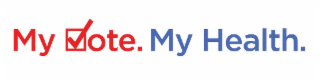 MY VOTE. MY HEALTH. logo