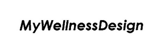 MY WELLNESS DESIGN logo