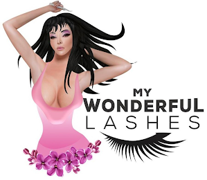 MY WONDERFUL LASHES logo