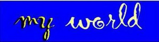 MY WORLD logo