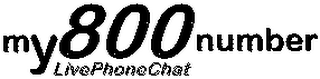 MY800NUMBER LIVEPHONECHAT logo