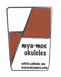 MYA-MOE UKULELES WHITE SALMON, WA WWW.MYAMOE.COM logo